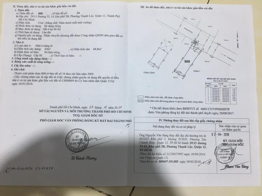 [28 TỶ] NHÀ 1 SẸC - 4X14M - THỔ CƯ - SHR - ĐƯỜNG TL14, ĐƯỜNG Ô TÔ, HƯỚNG ĐÔNG BẮC LH:0901'400'224 5