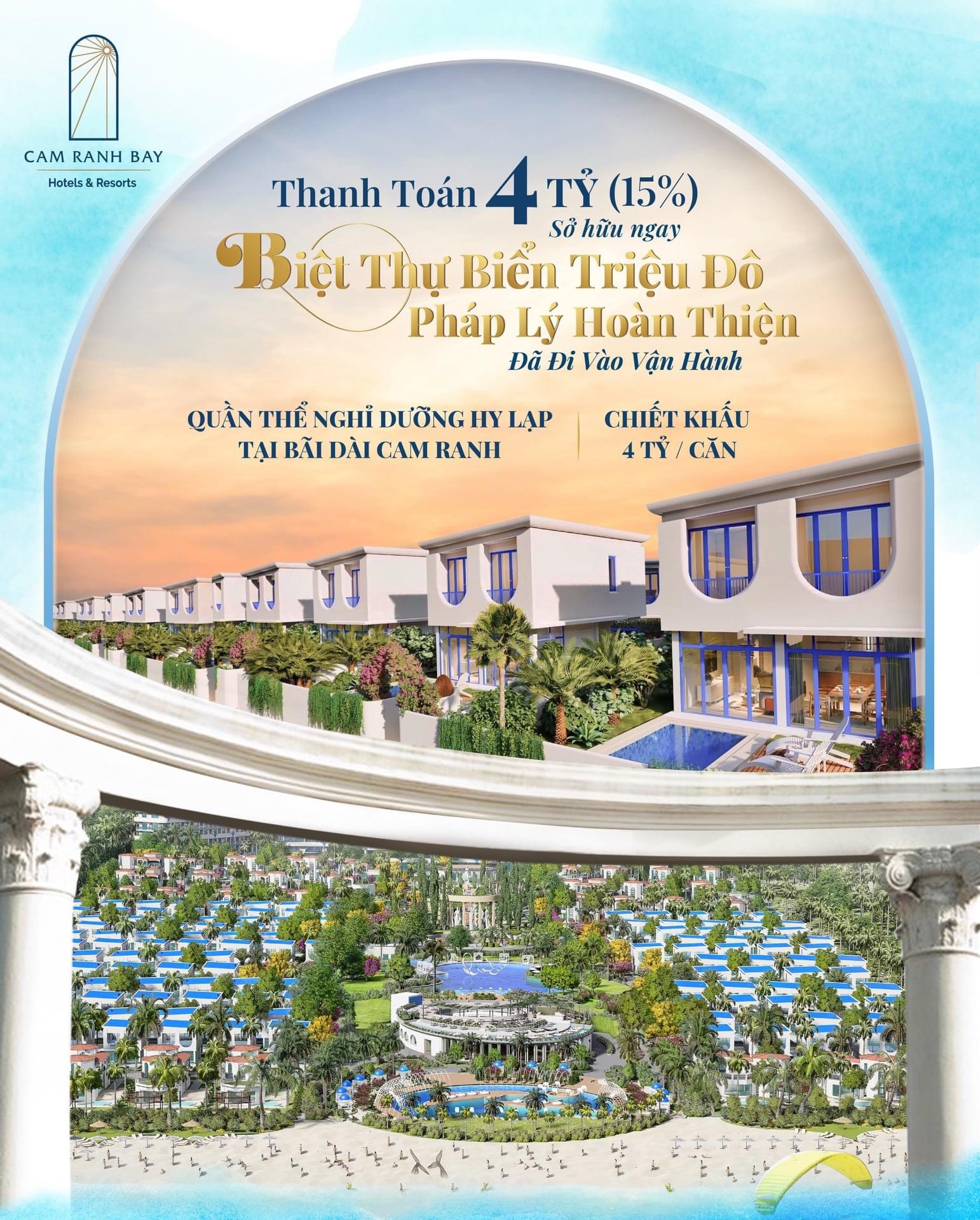 Cần bán Biệt thự dự án Cam Ranh Bay hotel & resort, Diện tích 228m², Giá 28 Tỷ - LH: 0931886270