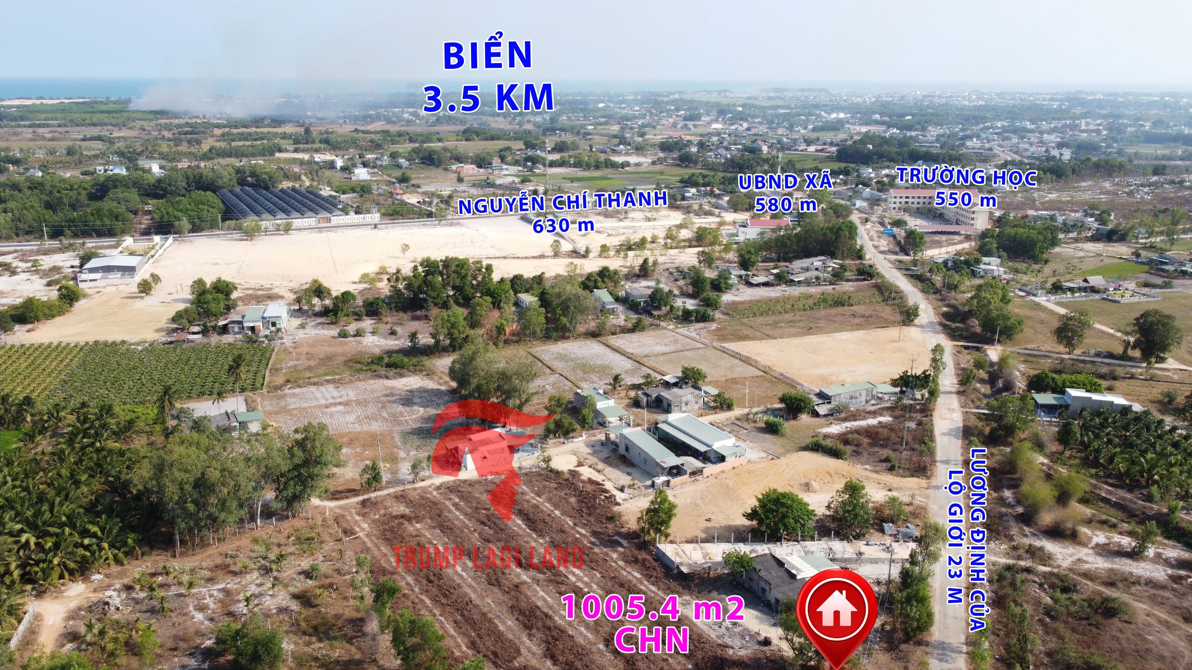 Cần bán Đất đường D, Xã Tân Bình, Diện tích 1005m², Giá 3.2 Tỷ - LH: 0988609571