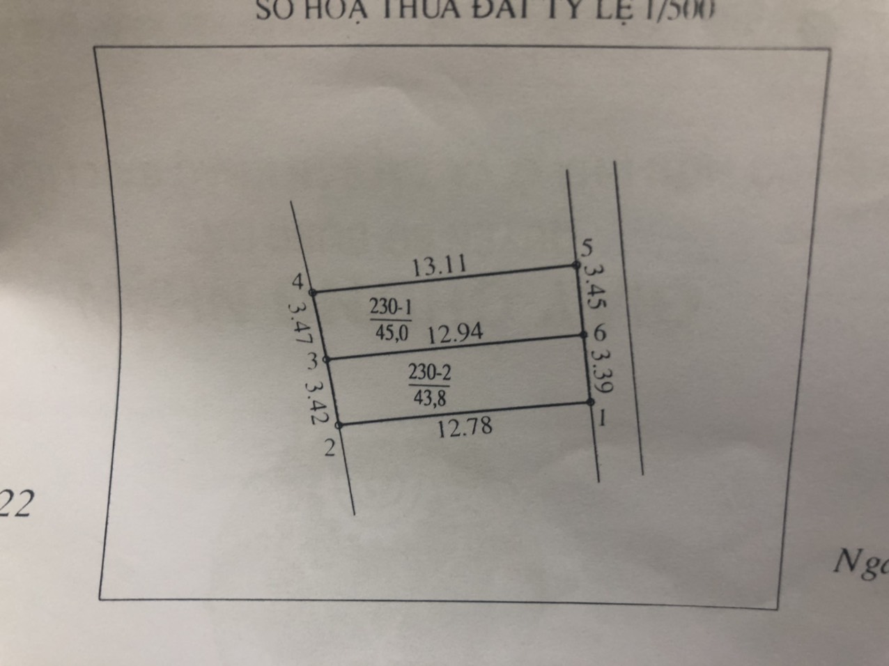 Bán đất chia 2 lô tại Mậu Lương mặt ngõ thông 89m2 mặt tiền 7m giá đầu tư. Lh 0379283456