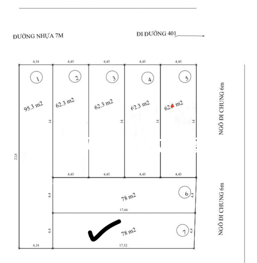 Cần bán Đất Phường Bàng La, Đồ Sơn, Diện tích 78m², Giá 1.36 Tỷ - LH: 0983344266 1