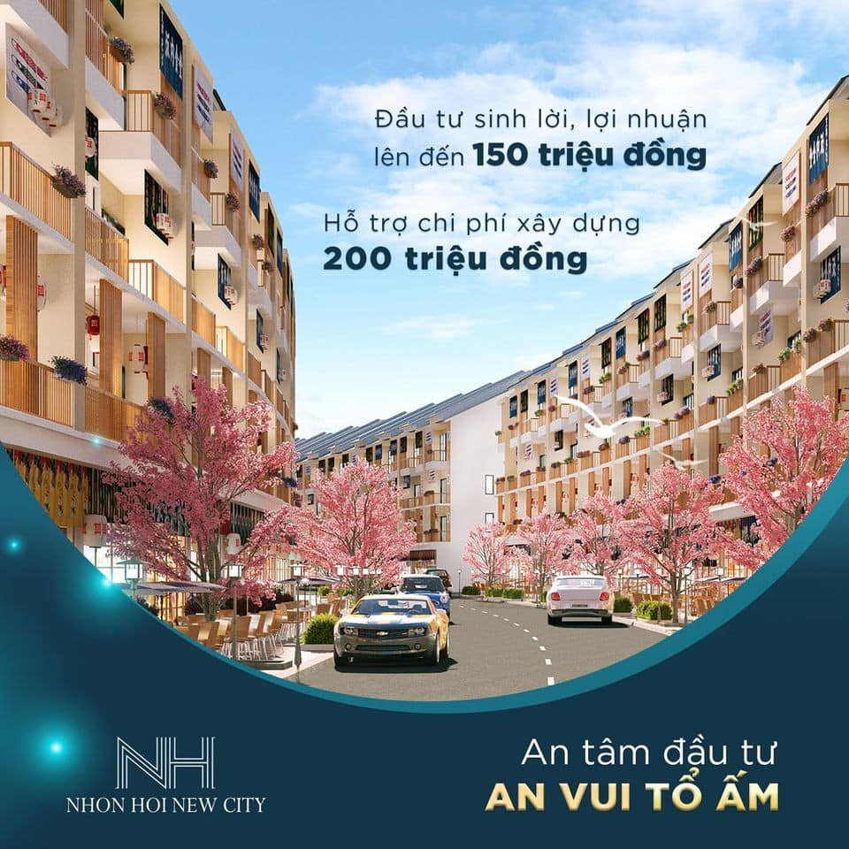 Cần bán Đất nền dự án dự án Khu đô thị mới Nhơn Hội New City, Diện tích 80m², Giá 2 Tỷ 4