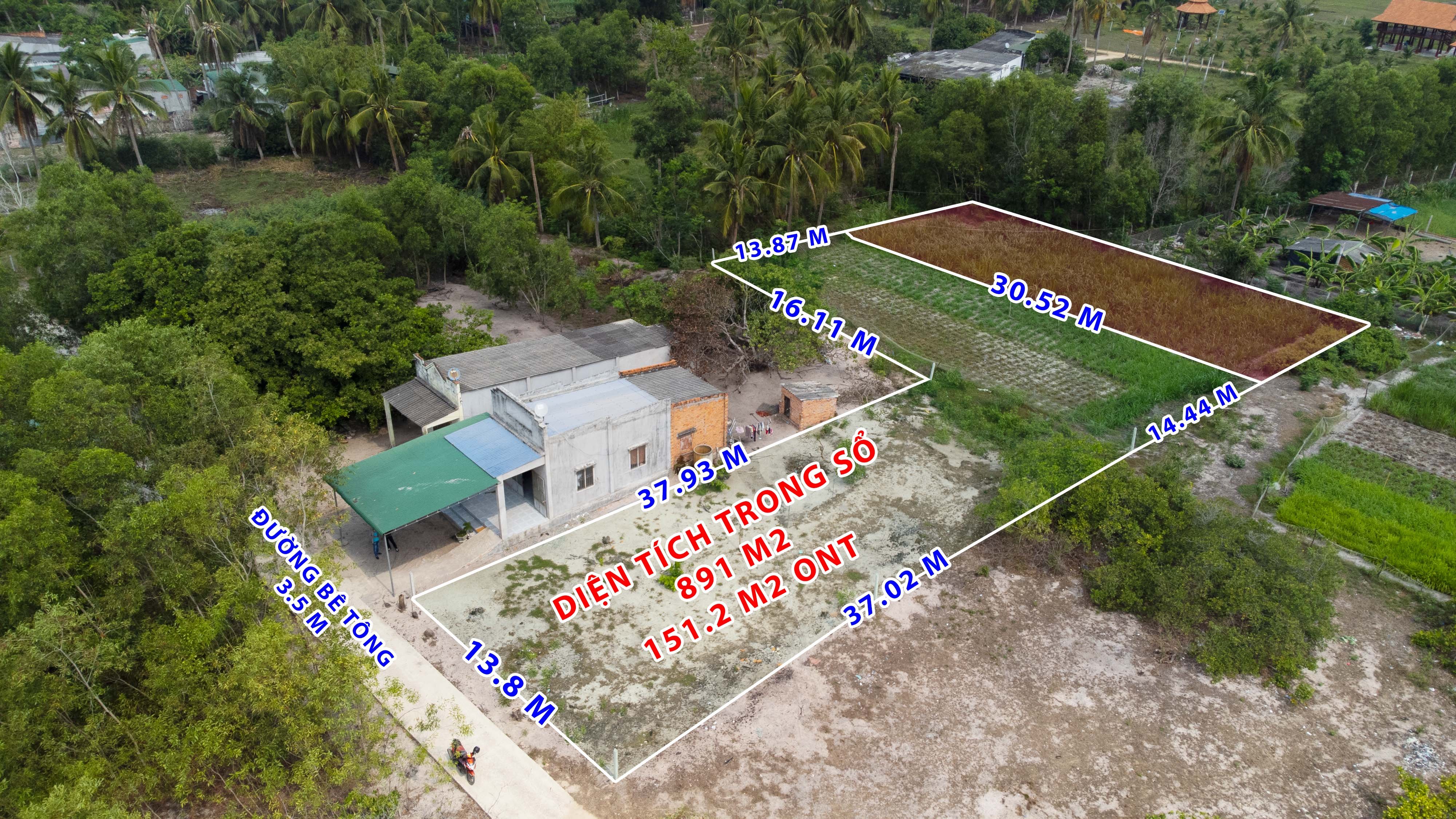 Cần bán Đất đường Nguyễn Du, Xã Tân Phước, Diện tích 1500m², Giá 4.5 Tỷ - LH: 0988609571 2
