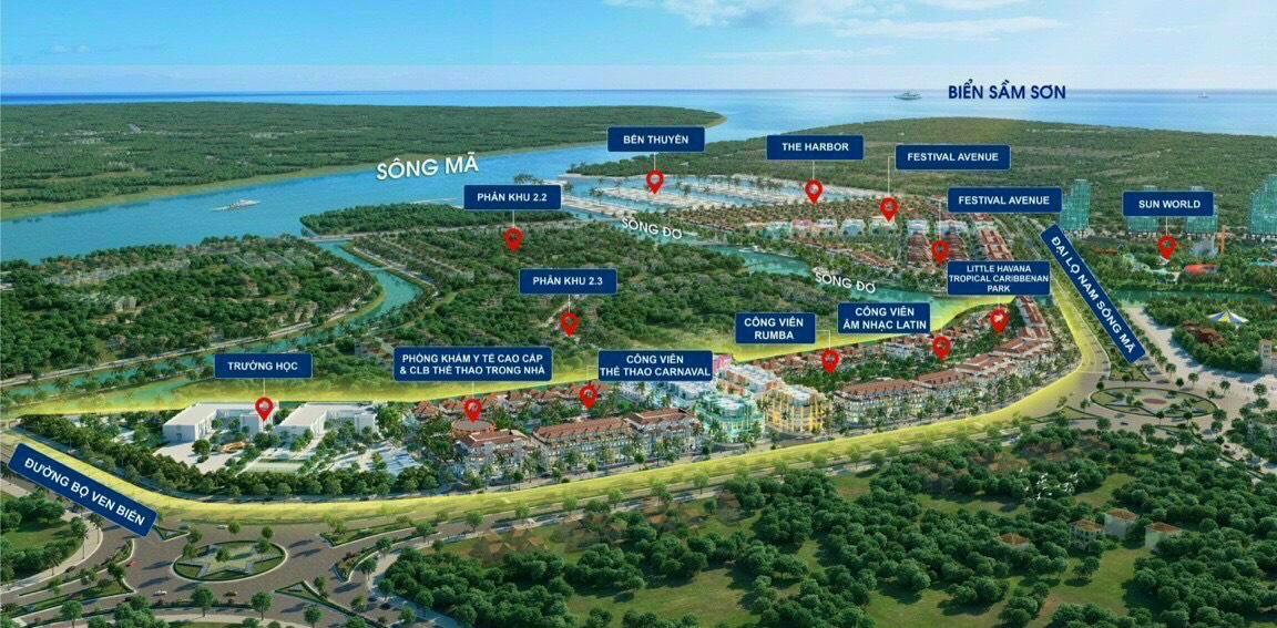 Cần bán Căn hộ chung cư dự án Sun Group Sầm Sơn, Diện tích 112.5m², Giá Thương lượng - LH: 0985436960