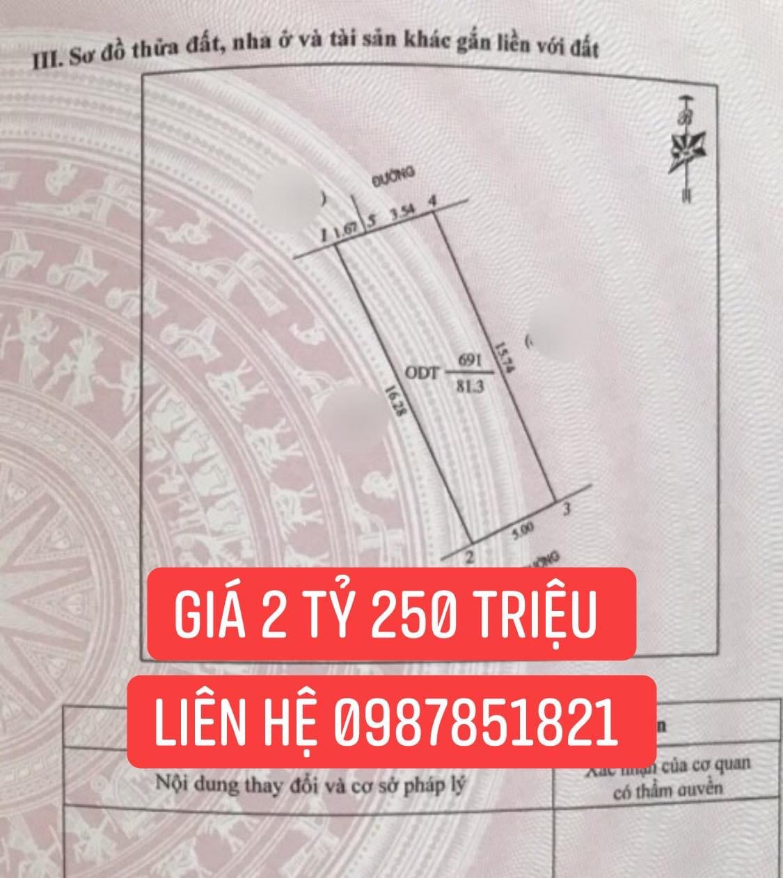 Cần bán Đất đường Nguyễn Trãi, Phường Quán Bàu, Diện tích 81m², Giá 2,25 Tỷ