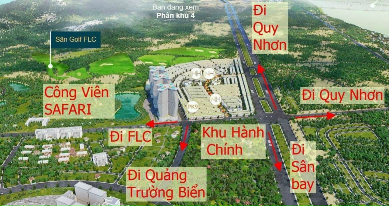 BÁN ĐẤT BIỂN QUY NHƠN THUỘC KHU ĐÔ THỊ MỚI NHƠN HỘI NEW CITY - SỔ ĐỎ TỪNG NỀN, LH: 0901928852 2