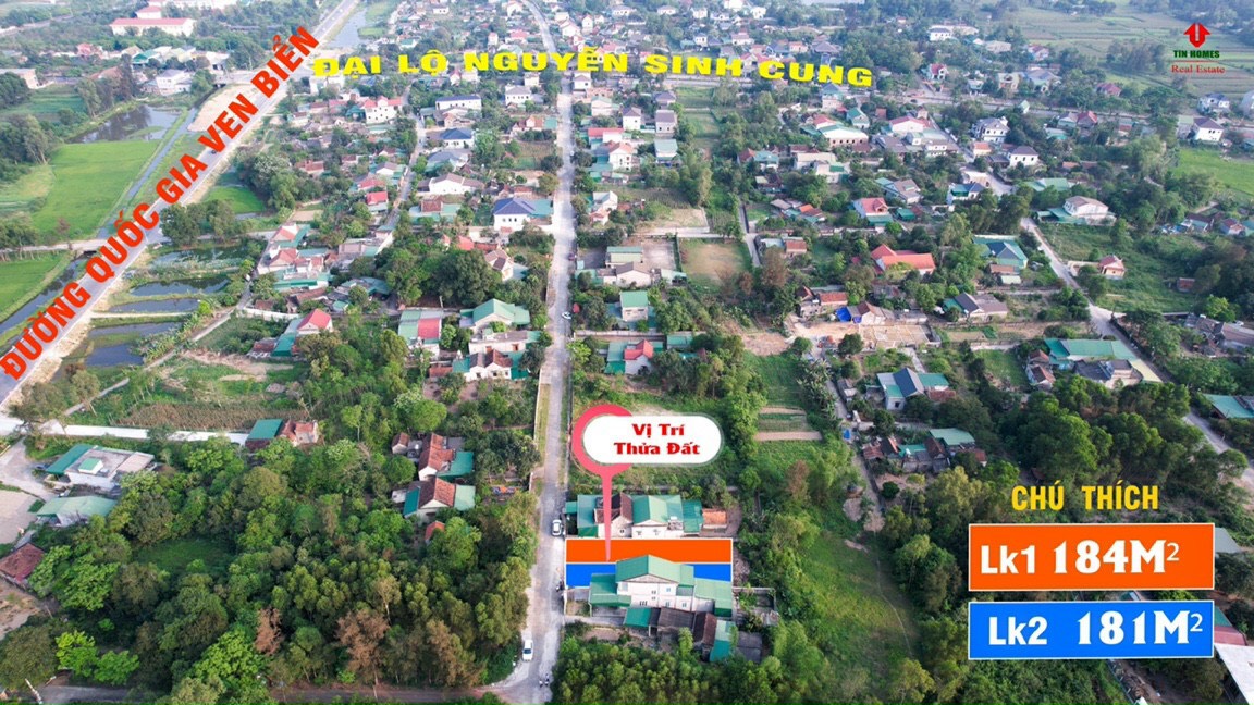 Cần bán Đất đường Nguyễn Sinh Cung, Phường Nghi Hương, Diện tích 184m², Giá Thương lượng 2
