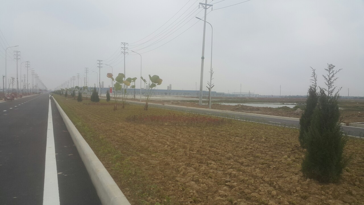 Đắc địa, KCN Đồng Văn lô góc 1,6ha mặt đường tỉnh lộ rộng 60m và 45m. 2