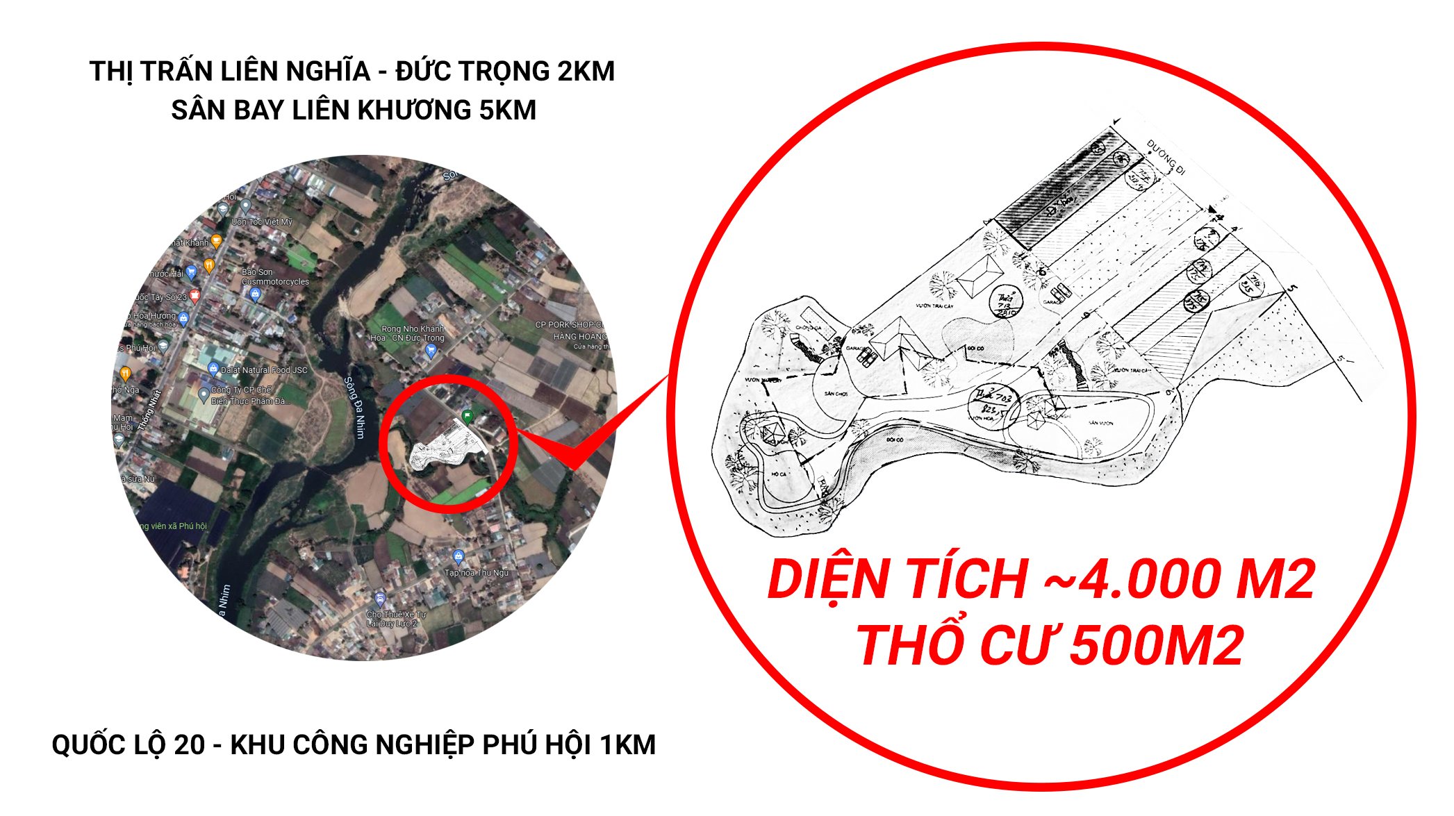 Bán Đất Nghỉ Dưỡng 10 Tỷ Pre Yông - Phú Hội - Đức Trọng -  Lâm Đồng