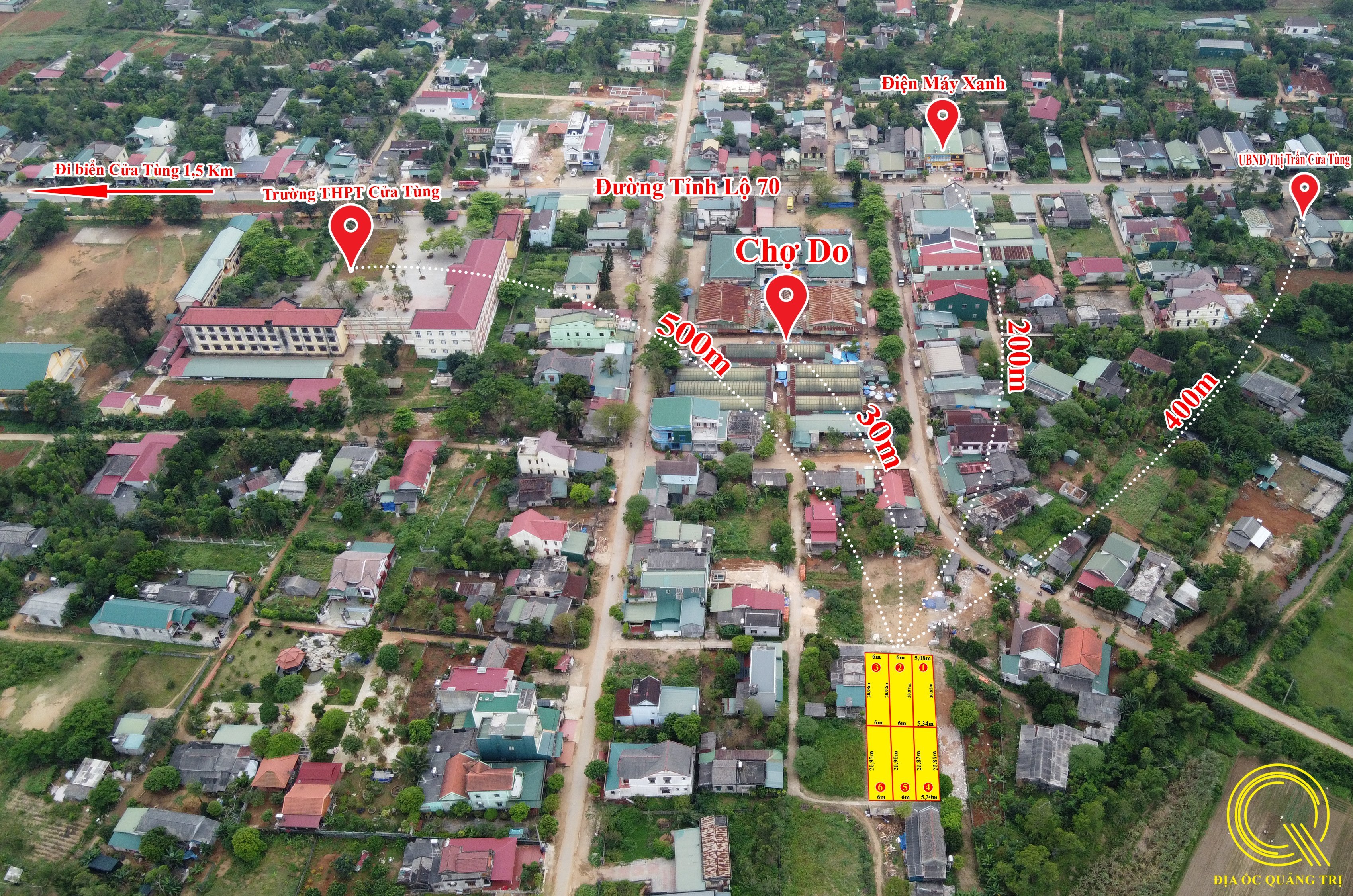 Cần bán Đất Thị trấn Cửa Tùng, Vĩnh Linh, Diện tích 108m², Giá 1190 Triệu 2