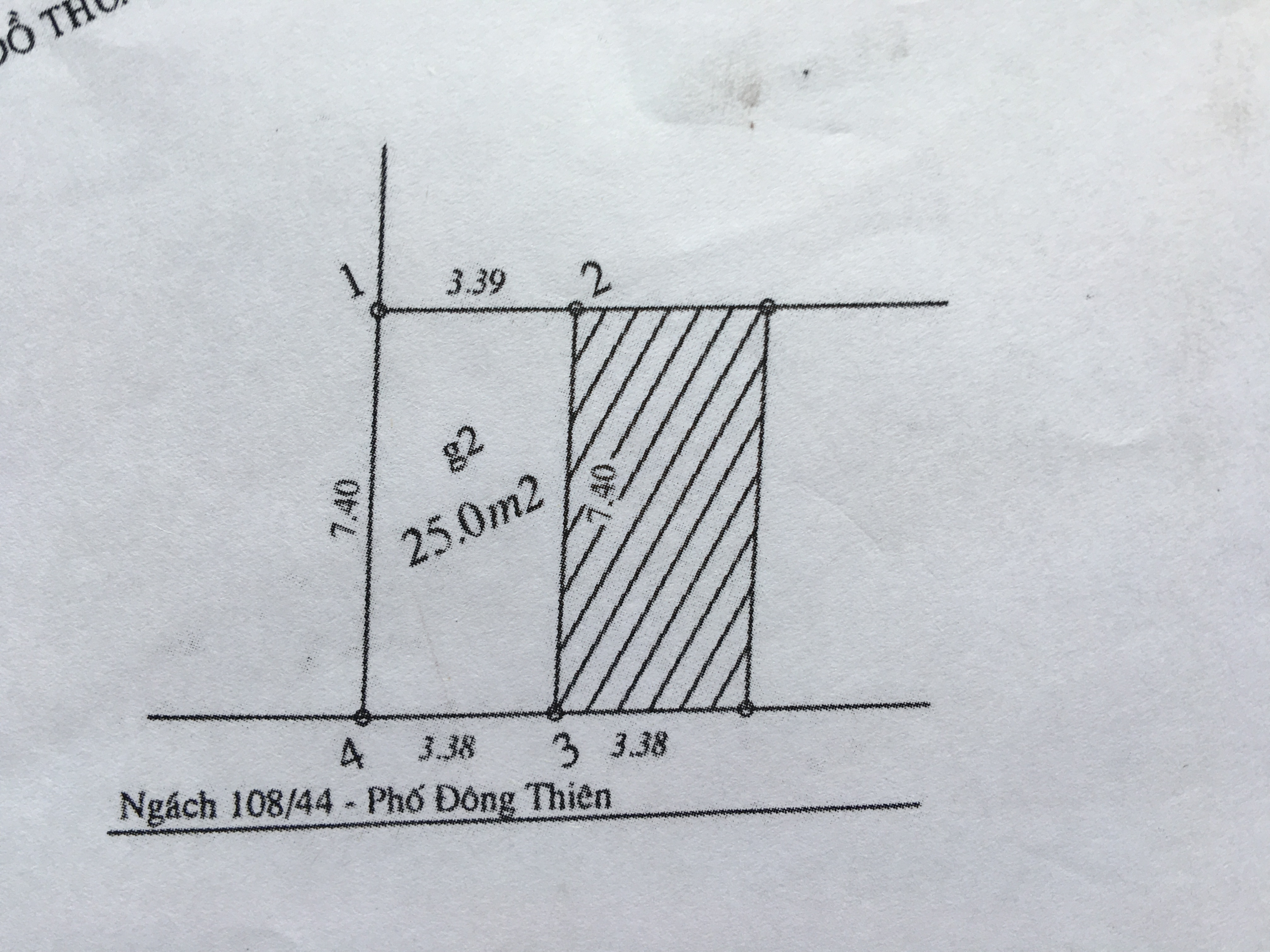 Cần bán Nhà ở, nhà cấp 4, nhà hẻm đường Đông Thiên, Phường Vĩnh Hưng, Diện tích 25m², Giá Thương lượng 6