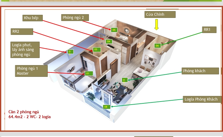 Thanh toán 381 triệu- Sở hữu ngay căn hộ Xanh Ecolife Riverside Quy Nhơn 9