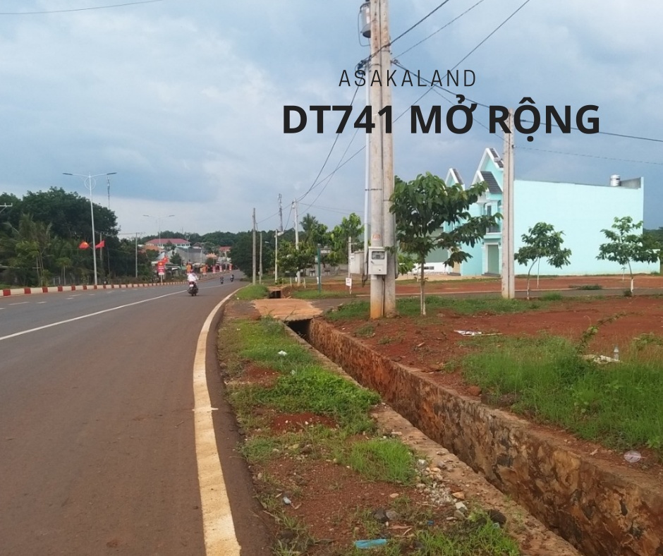 Bán DT741 đất Huyện Đồng Phú-Xã Thuận Lợi asakaland thuận lợi 2