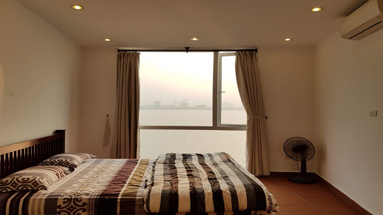 Cho thuê căn hộ dịch vụ tại Yên Phụ, Tây Hồ, 100m2, 2PN, view hồ, đầy đủ nội thất 6