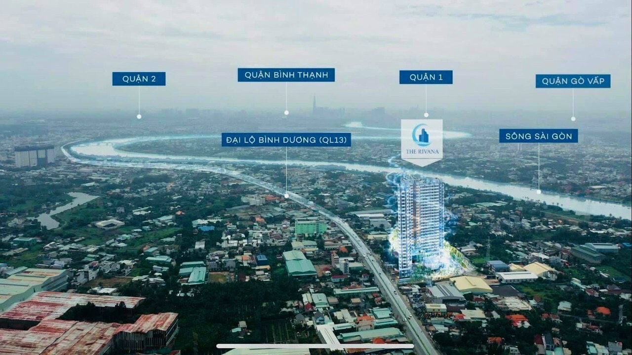 Căn hộ The Rivana Thuận An - Mặt Tiền QL 13 -dự án đáng mua nhất tại Bình Dương 1