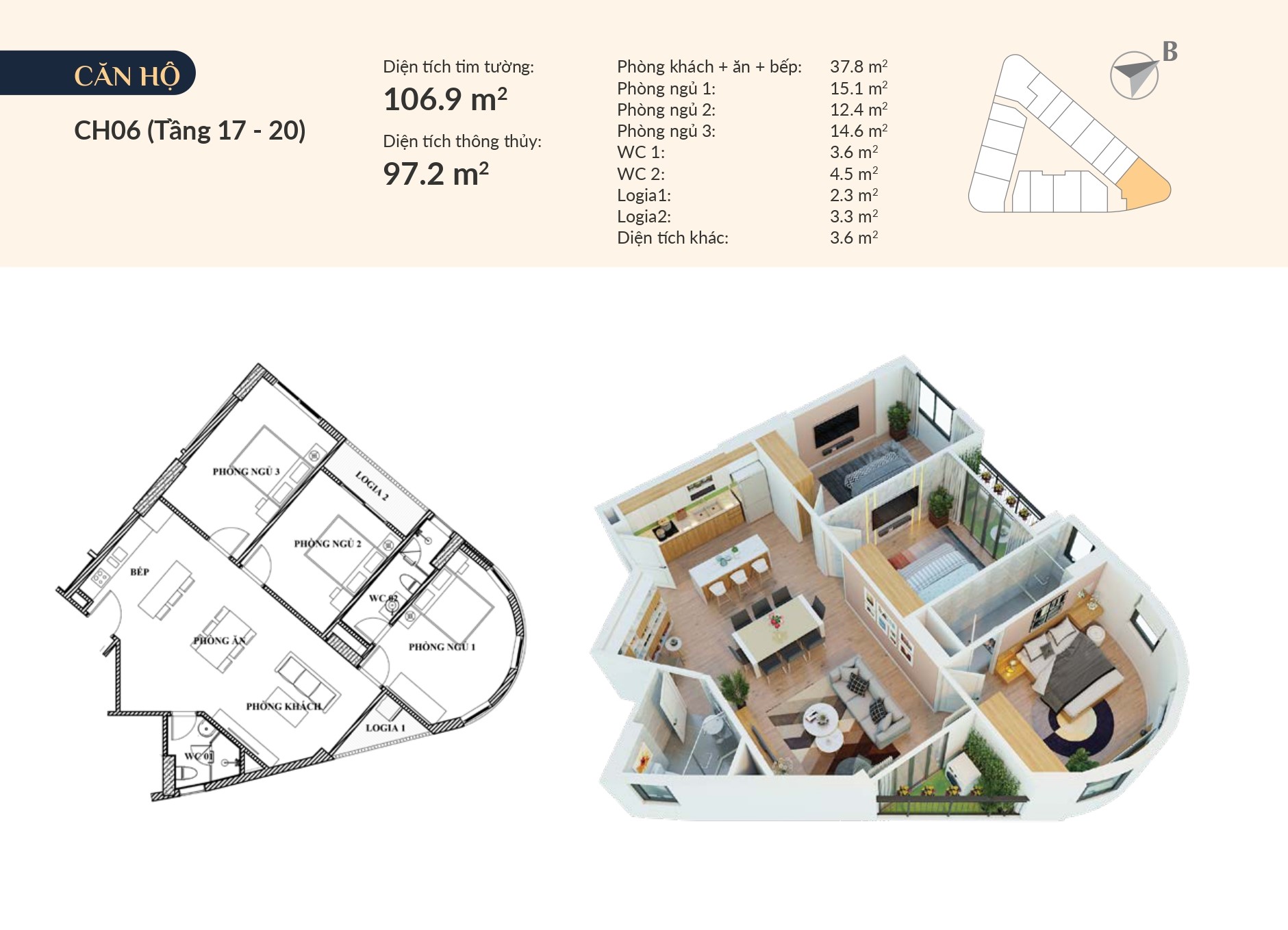 Ra mắt căn hộ Vina2 Panorama tháng 6/2022 bàn giao giá CDT 3