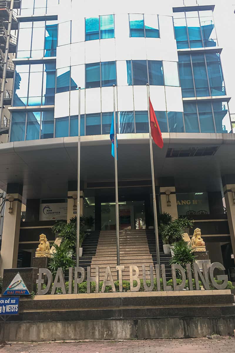 Văn phòng cho thuê giá rẻ 180nghìn/m2 tòa Đại Phát Building Duy Tân DT169m2, LH:0943898681 1