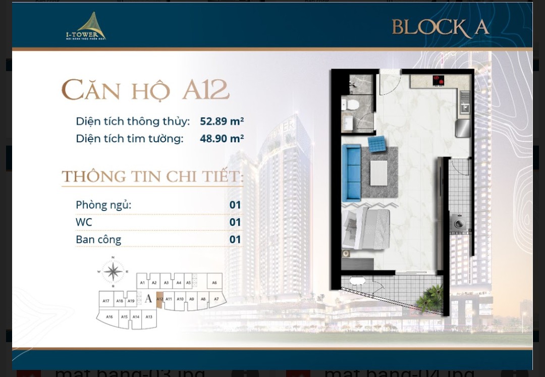 Căn hộ mặt biển I Tower Quy Nhơn vị trí kim cương 5