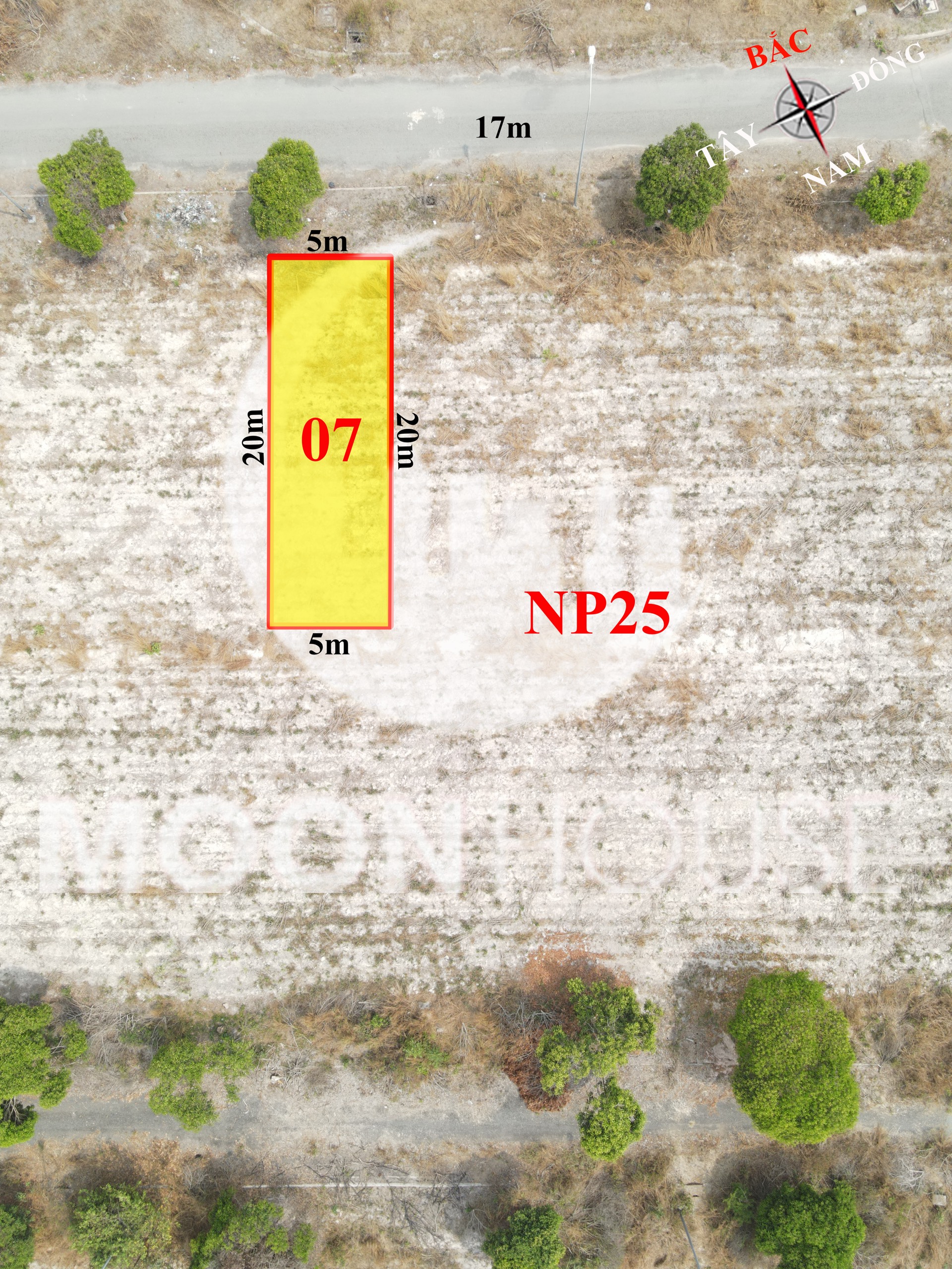 Chủ cần bán đất dự án XDHN NP 25 diện tích 100m2 xã Long Thọ huyện Nhơn Trạch 9