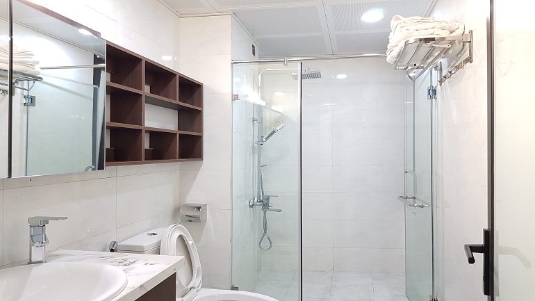 Cho thuê căn hộ dịch vụ tại Nhật Chiêu, Tây Hồ, 70m2, 1PN, ban công, view hồ, đầy đủ nội thất mới hiện đại 8