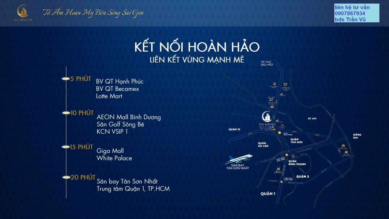Căn hộ The Rivana Thuận An - Mặt Tiền QL 13 -dự án đáng mua nhất tại Bình Dương 4