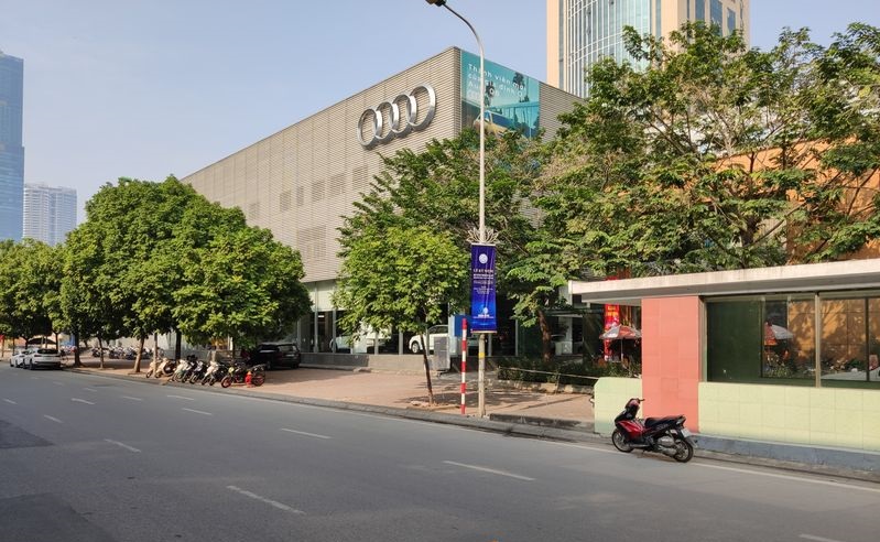 Giảm giá cho thuê văn phòng mùa covid chỉ 140ng/ m2/ th tòa Audi, Phạm Hùng 1
