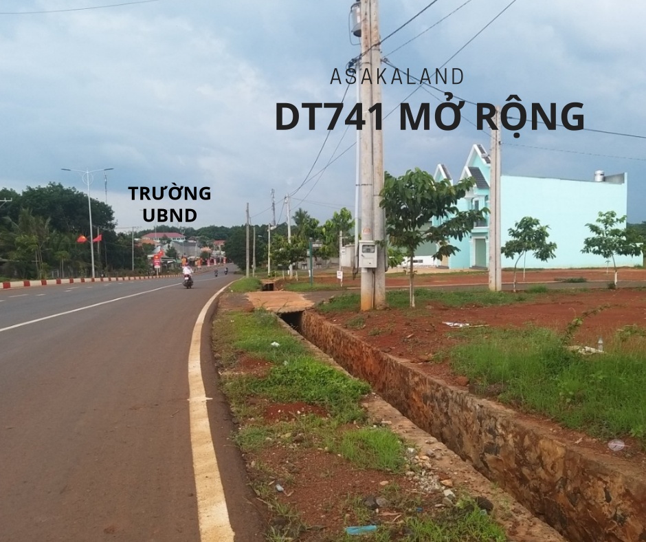 Bán DT741 đất Huyện Đồng Phú-Xã Thuận Lợi asakaland thuận lợi 1