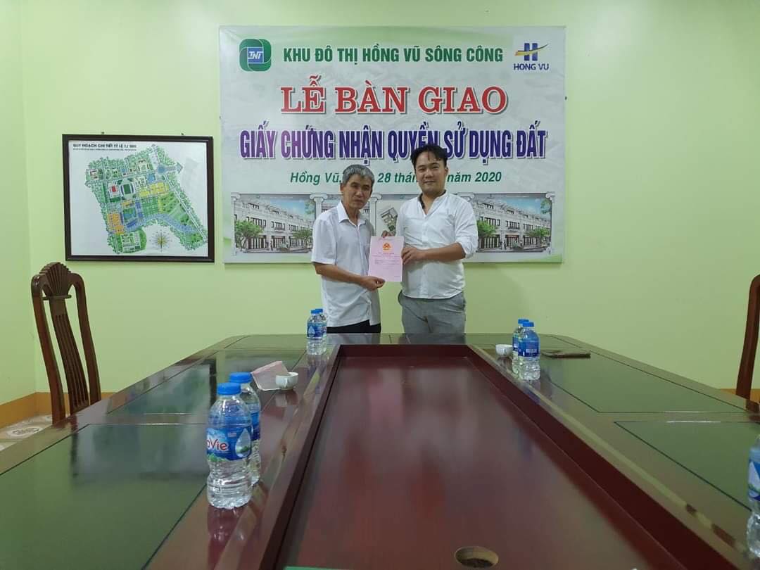 mở bán Khu Đô Thị Hồng Vũ , Sông Công , Tp Thái Nguyên giai đoạn 2 có hỗ trợ ngân hàng đến 70% 1