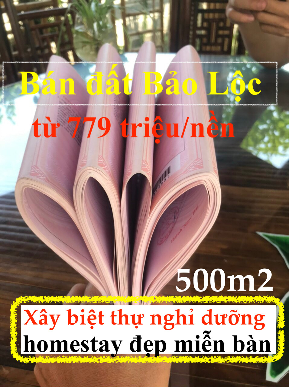 làng thiền sinh thái ,nghỉ dưỡng bảo lộc , view núi đồi săn mây 2