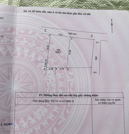 Bán đất xã Phú Nghĩa, Cách QL6 500m, mặt tiền 10m chia được 2 lô, nở hậu 3