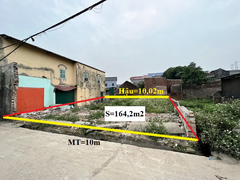 Bán đất xã Phú Nghĩa, Cách QL6 500m, mặt tiền 10m chia được 2 lô, nở hậu 2