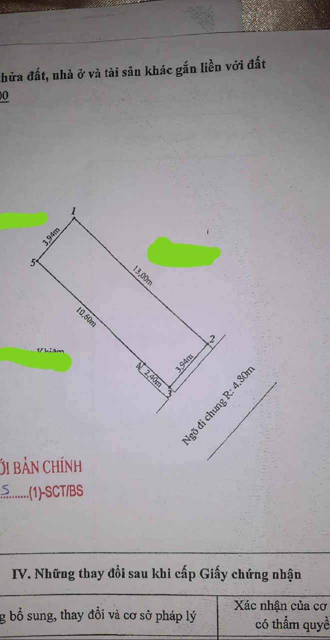Cần bán Căn hộ chung cư đường Trần Nguyên Hãn, Phường Hồ Nam, Diện tích 51m², Giá 4.5 Tỷ - LH: 0886016609 4