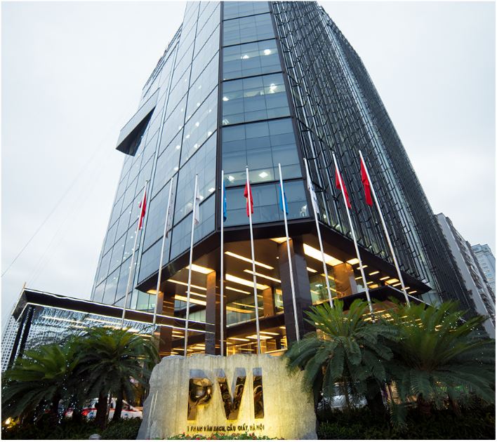 Cho thuê tòa nhà PVI Tower Phạm Văn Bạch, Cầu Giấy Diện tích : 100m2 đến 2000m2