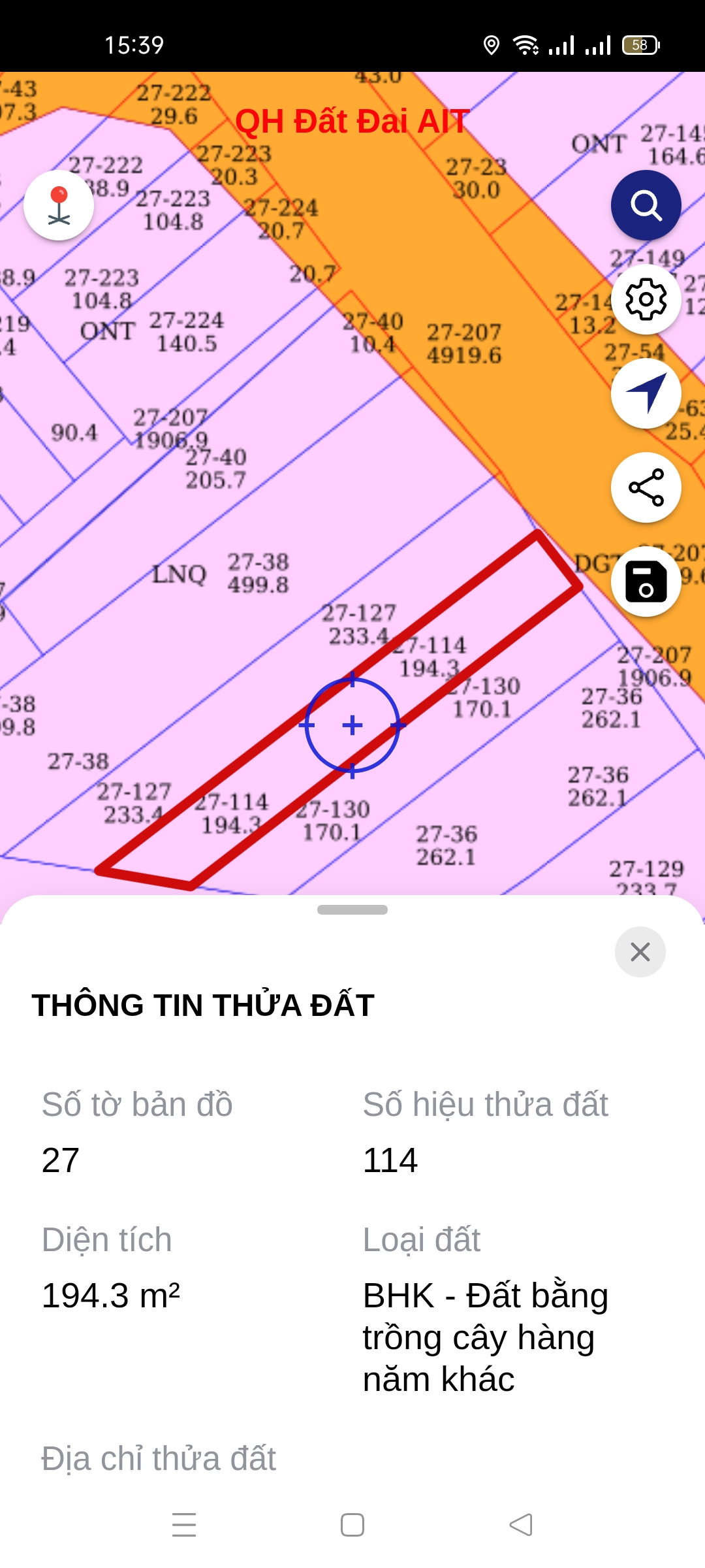 Cần bán Đất đường Hoàng Minh Thảo, Xã Phước Đồng, Diện tích 194m², Giá 2.4 Tỷ