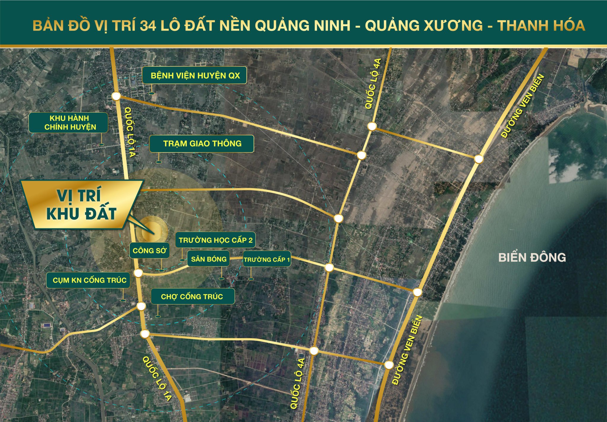 Hơn 300tr đất nền Quảng Ninh , Quàng Xương , Thanh Hóa gần QL 1A , khu công nghiệp , gần biển 2