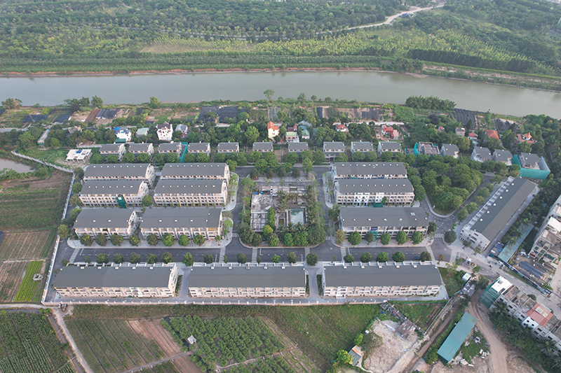 Bán nhà phố 1C, thung lũng mùa xuân ecopark dt 105m vị trí đẹp 4