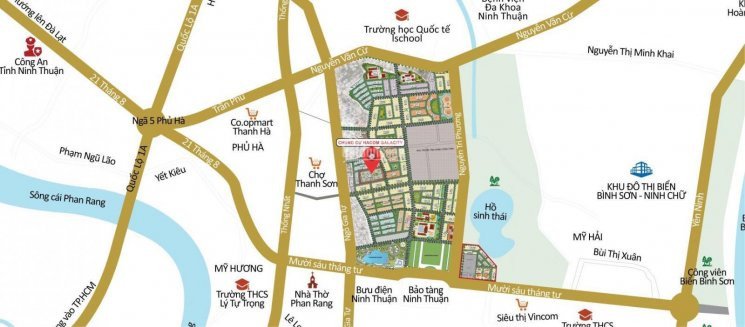 Hacom Gala City căn hộ thương mại shophouse trung tâm TP Phan Rang - Ninh Thuận view triệu đô 2