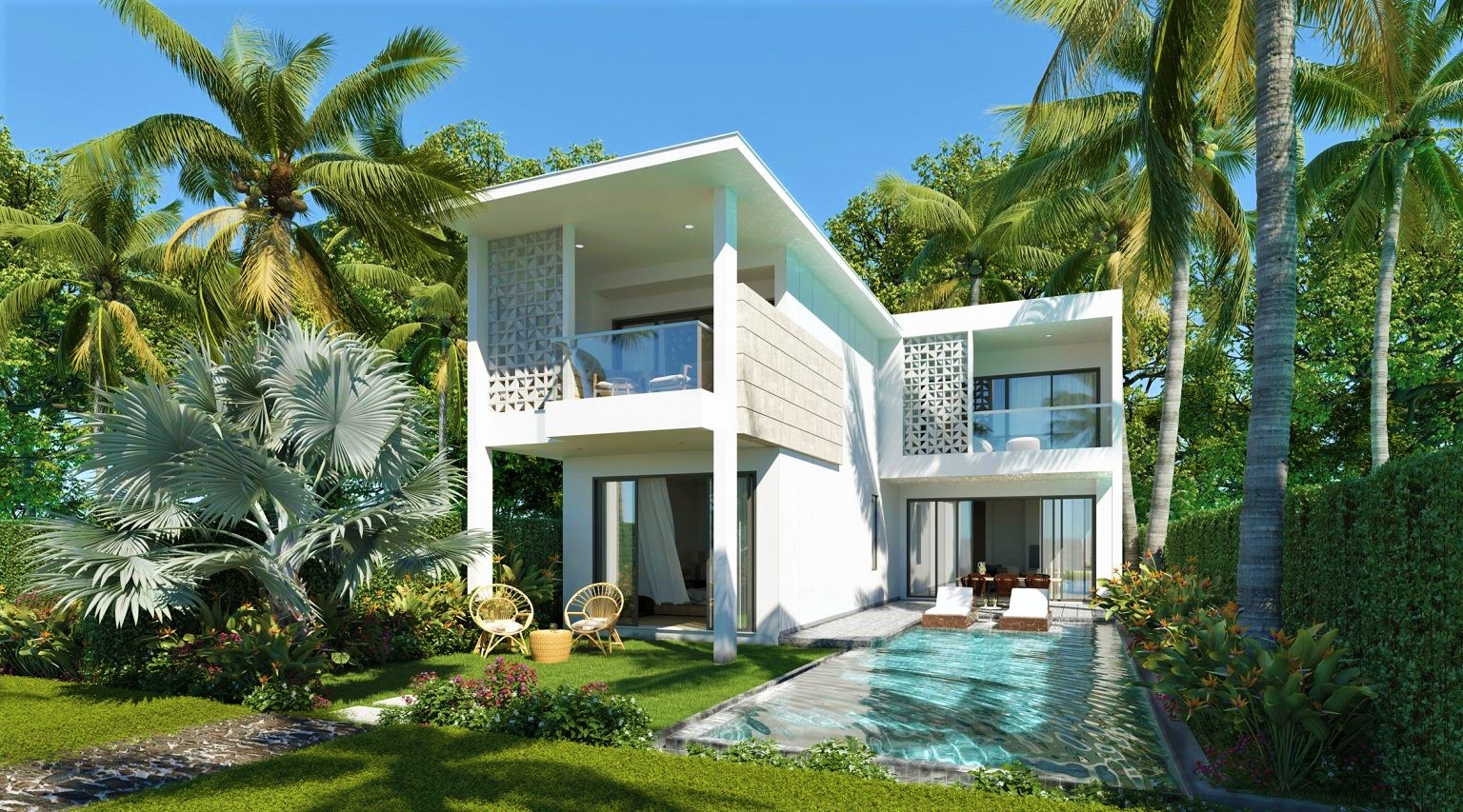 Bán biệt thự Hồ Tràm Angsana Residences - Căn mặt tiền biển đẹp nhất - giá 345 tỷ