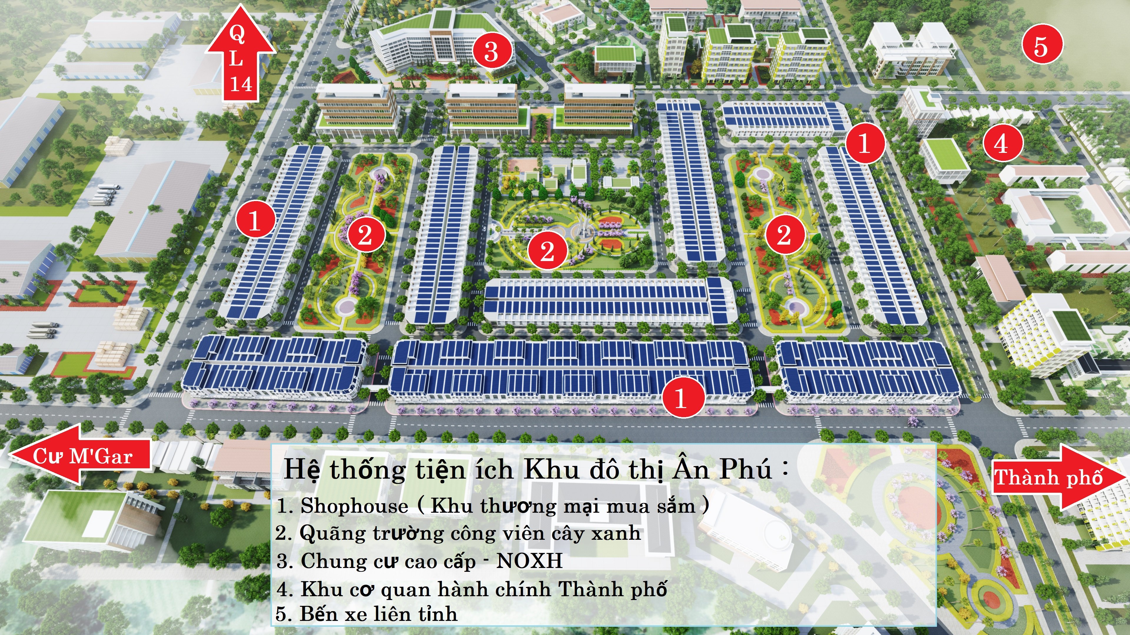 Khu Đô Thị Ân Phú - Đất Vàng Trung Tâm Hành Chính Mới Buôn Ma Thuột 4