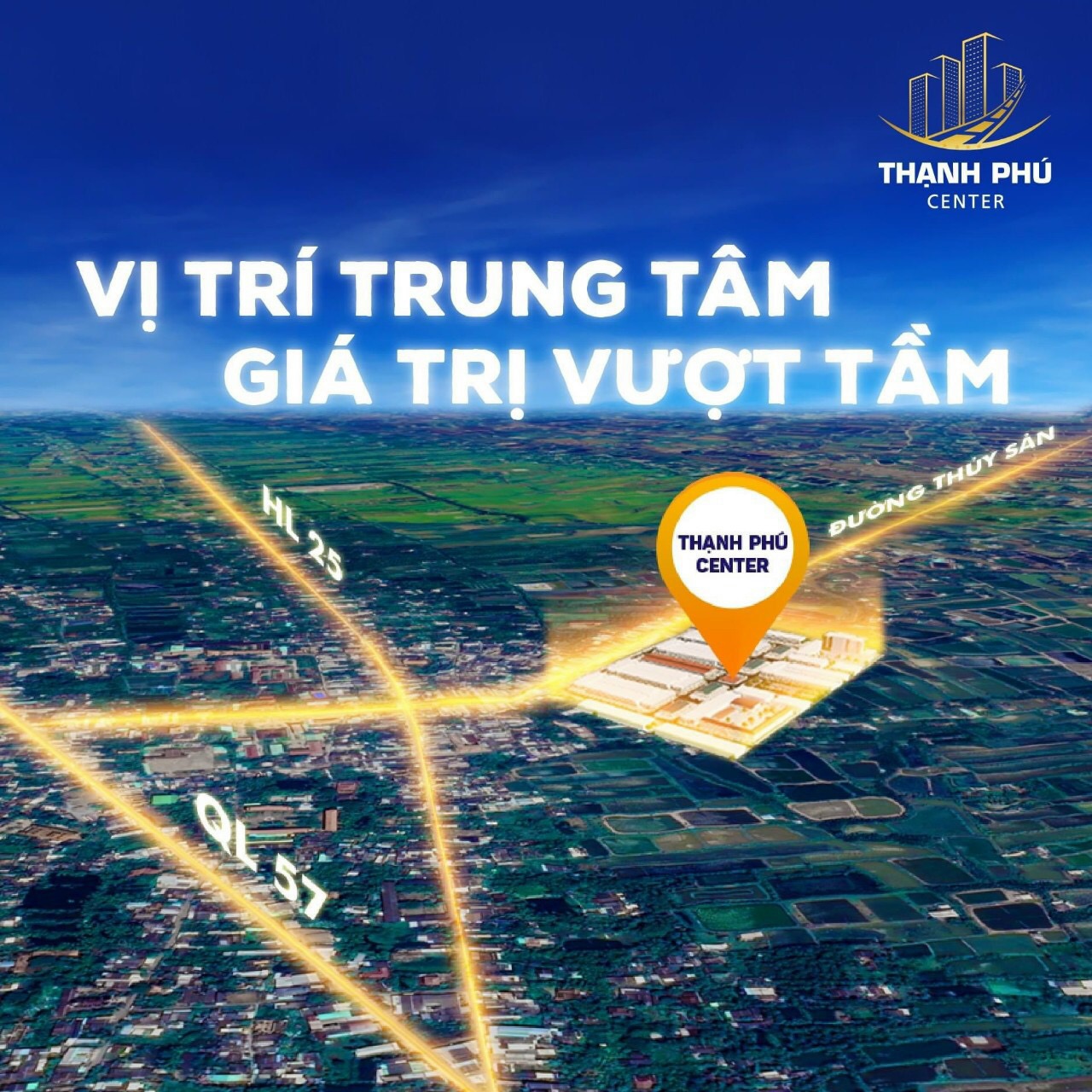 Đất vàng đầu tư an toàn hiệu quả tại đô thị mới Thạnh Phú