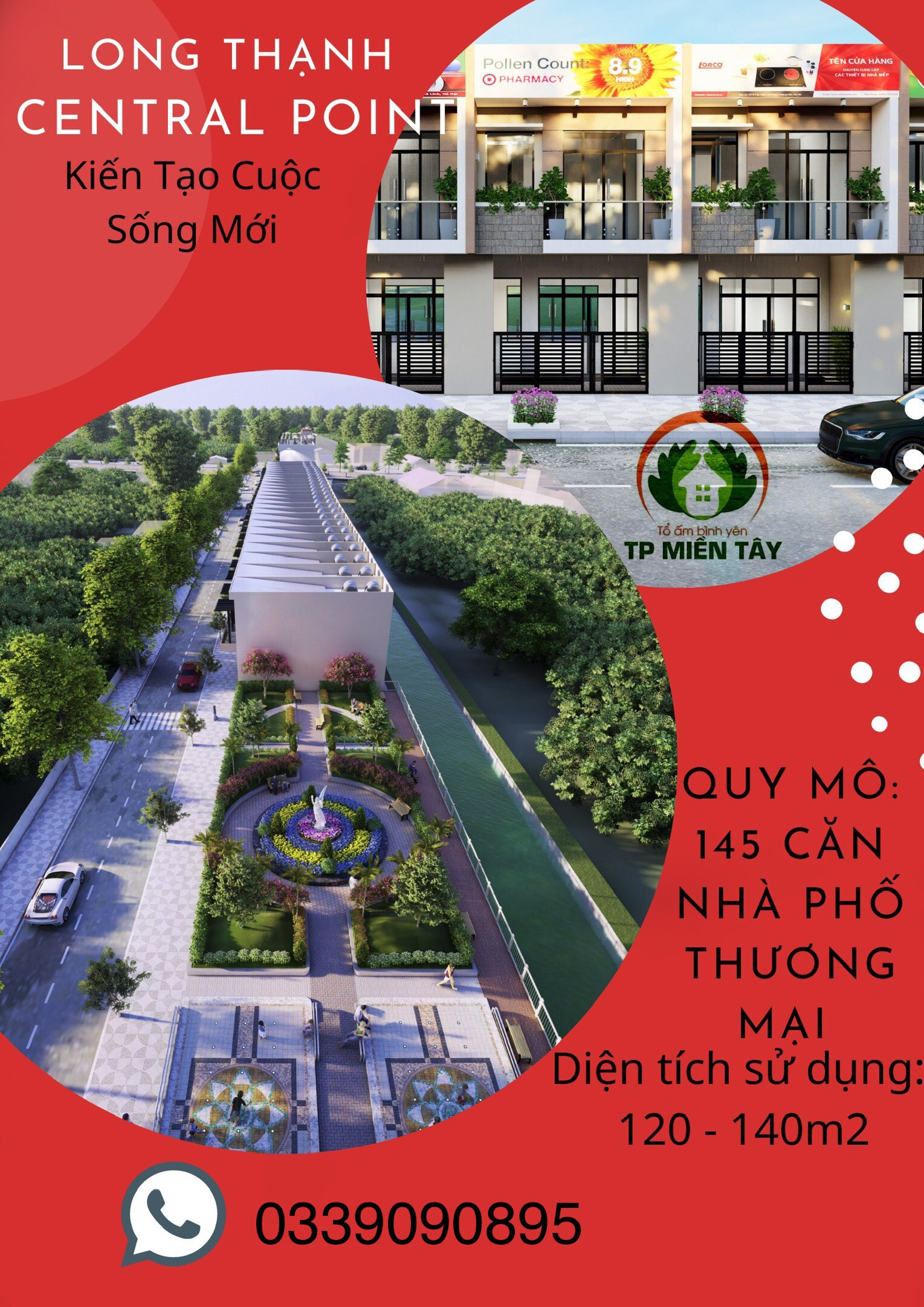 HOT HOT Sắp ra mắt dữ án LONG THẠNH CENTRAL POINT, Chỉ với 500 triệu có thể sở hữu 1 căn cao cấp hiện đại 2