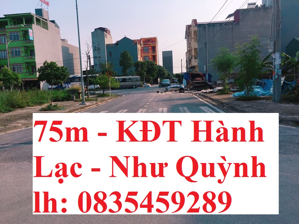 Gia đình cần bán gấp mảnh 75m2 khu đô thị Hành Lạc, Giá siêu tốt: lh 0835459289 1