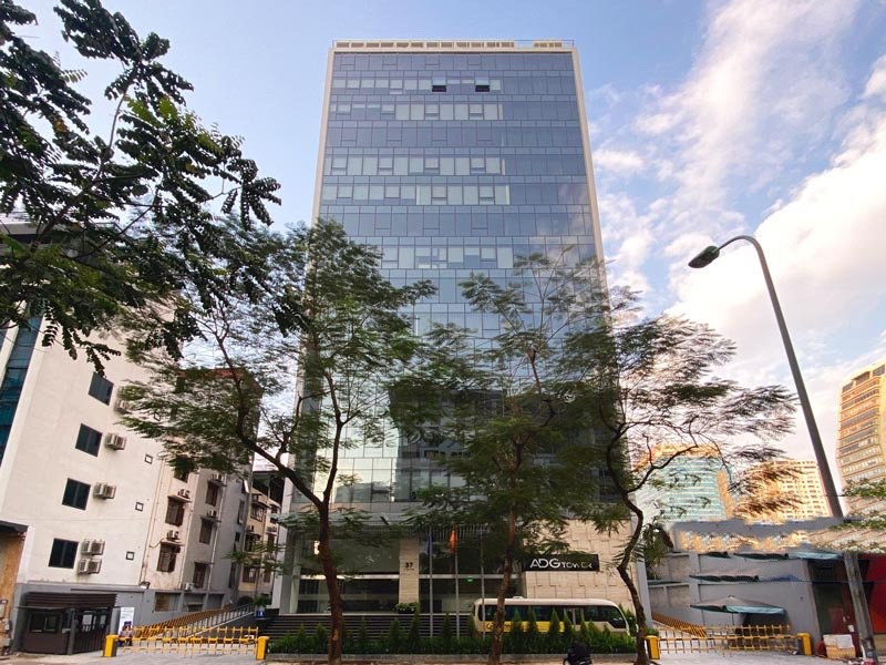 0961265892 Cho thuê văn phòng tòa ADG Tower, Lê Văn Thiêm 300-1000m2, giá 300m2