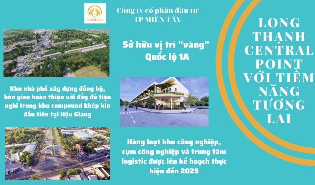 Xuất hiện một siêu dự án với ngàn tiện ích giá chỉ từ 500tr - Long Thạnh Central Point 3