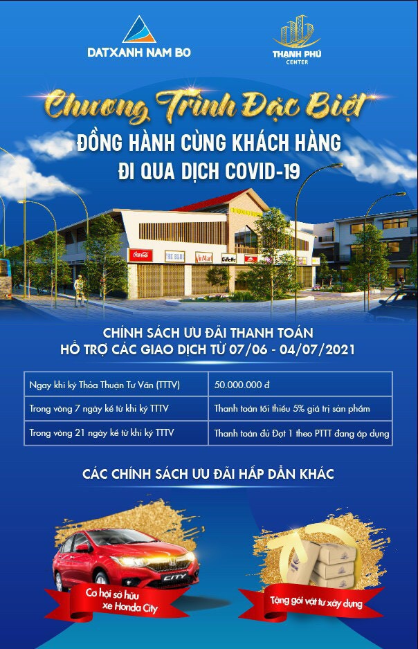 Đến với Thạnh Phú Center để nhận ngay ưu đãi cực khủng mùa covic 1