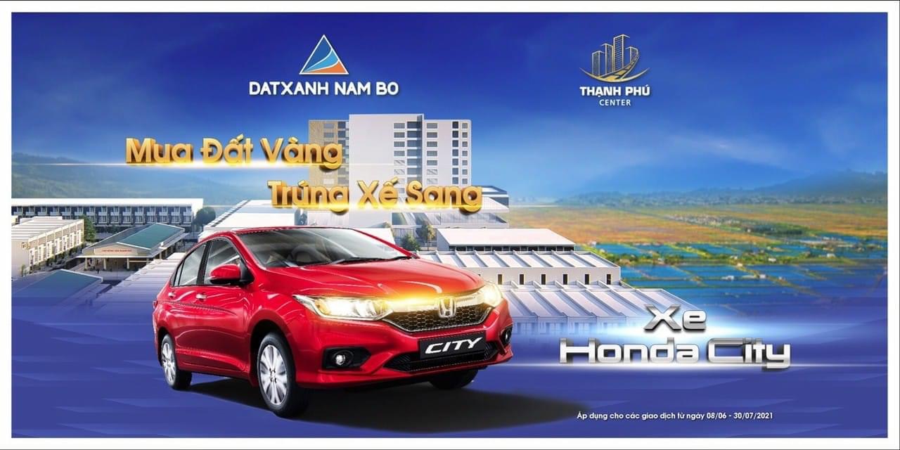 Mua đất nền trúng xe honda city 8