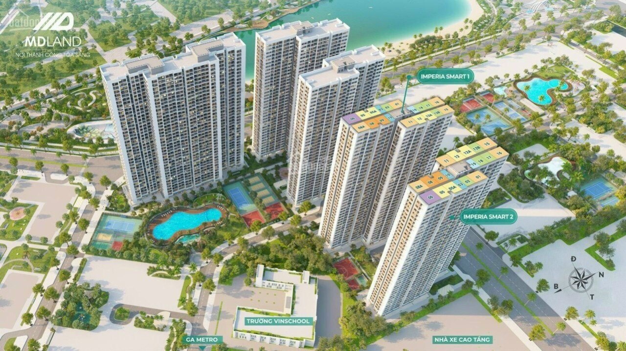 Bán căn hộ Imperia Smart City Tây Mỗ giá 1,058 tỷ 2