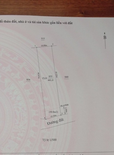 Cần ra gấp lô đất ngay cổng sau KCN Visip2 thuộc xã Vĩnh Tân ngang 10m sổ sẵn 1