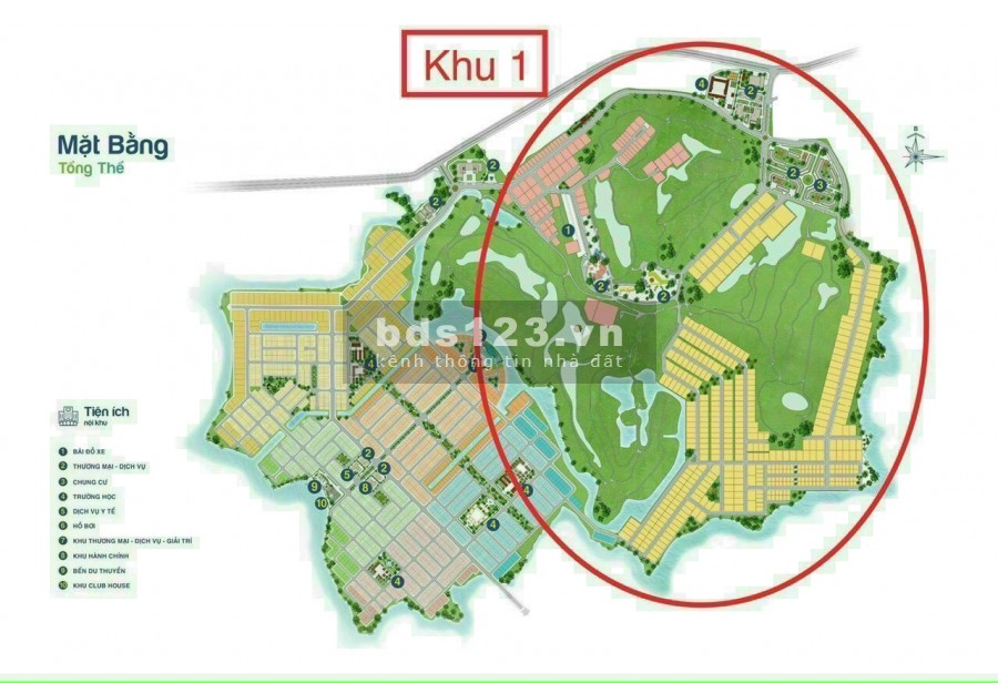 Bán đất biệt thự trong sân Golf Long Thành giá 20 triệu/m2 1