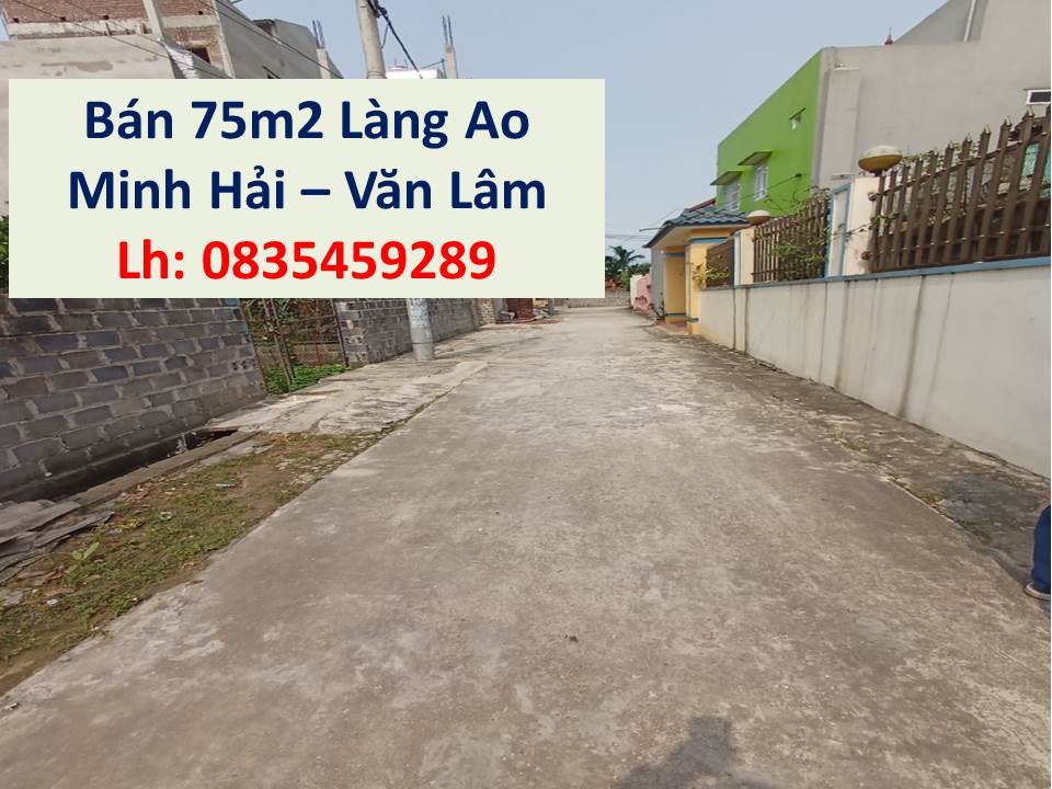 Cần bán thửa đất tại Minh Hải, diện tích 75m2 Đường ô tô ra vào Đường thông: lh 0835459289 1